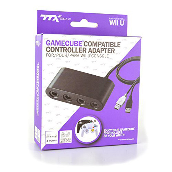 WII U GAMECUBE 4 PORT ADAPTER (3RD PARTY) (#849172004764)