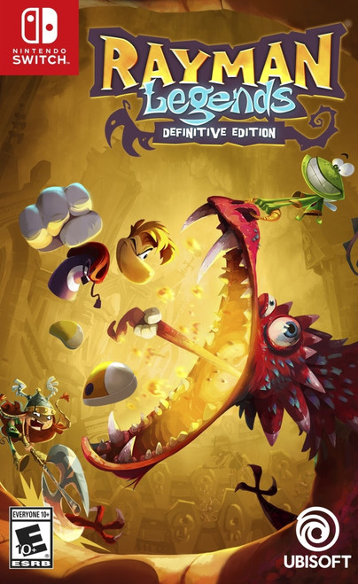 *USED* RAYMAN LEGENDS DEFINITIVE EDITION [E10] (#887256028374)