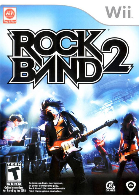 *USED* ROCK BAND 2 GAME ONLY [T] (#014633191134)