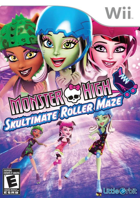 *USED* MONSTER HIGH SKULTIMATE ROLLER MAZE [E10] (#815403010125)