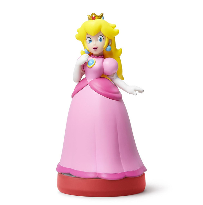 *USED* AMIIBO PEACH SUPER MARIO BROS (#045496892005)