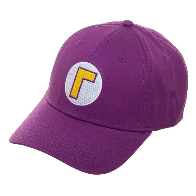 WALUIGI FLEX FIT CAP (#693186641848)