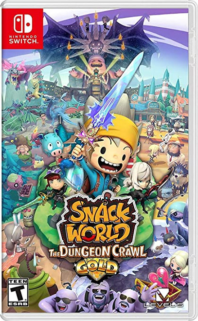 *USED* SNACK WORLD THE DUNGEON CRAWL GOLD (#045496596422)