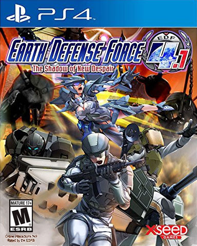 *USED* EARTH DEFENSE FORCE 4.1 THE SHADOW OF NEW DESPAIR (#853466001834)