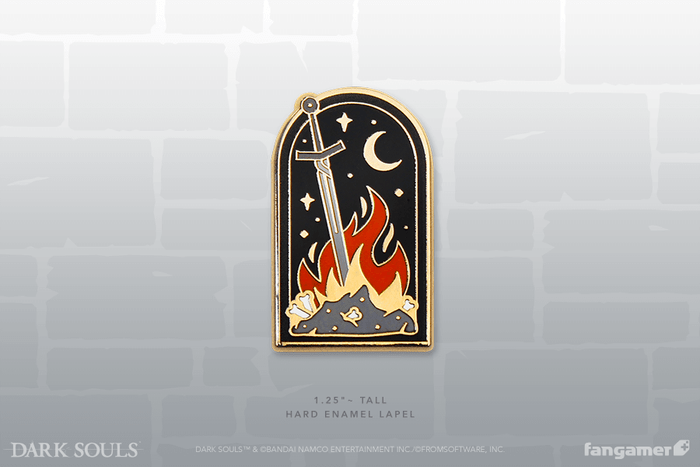 BONFIRE ENAMEL PIN (#452876370617)