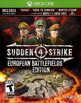 *USED* SUDDEN STRIKE 4 EUROPEAN BATTLEFIELDS (#848466001120)