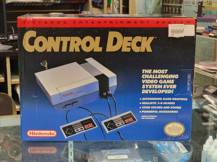 *USED* NES CONTROL DECK SYSTEM (CIB) (#457082645702)