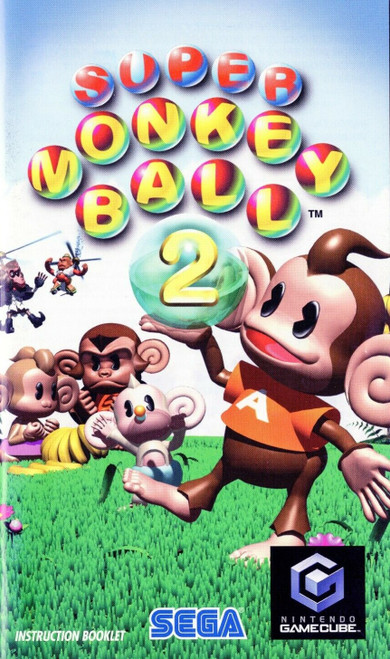 *USED* GC SUPER MONKEY BALL 2 (MANUAL ONLY) (#401188859938)