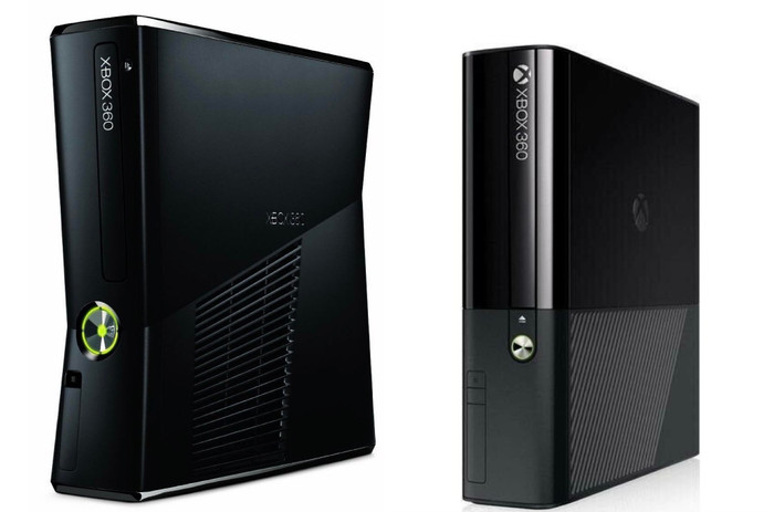 *USED* XBOX 360 SLIM OR E 4GB BLADED (SYSTEM ONLY) (#416454472872)