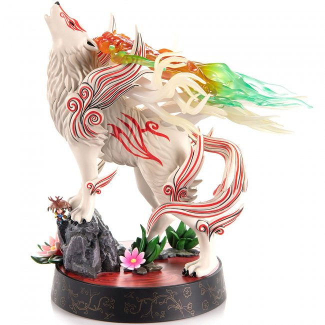 OKAMI CELESTIAL HOWL 9" PVC STATUE (#761568009002)