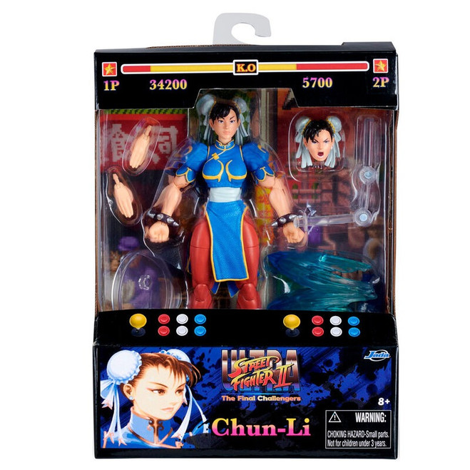STREET FIGHTER II CHUN-LI 6" ACTION FIGURE (#801310342169)