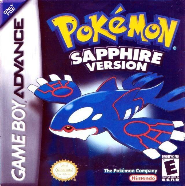 *USED* POKEMON SAPPHIRE (MISSING LABEL) (#450907921906)