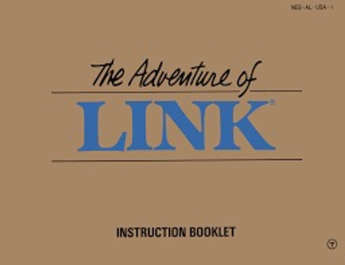 *USED* NES ZELDA 2 ADVENTURE OF LINK (MANUAL ONLY)