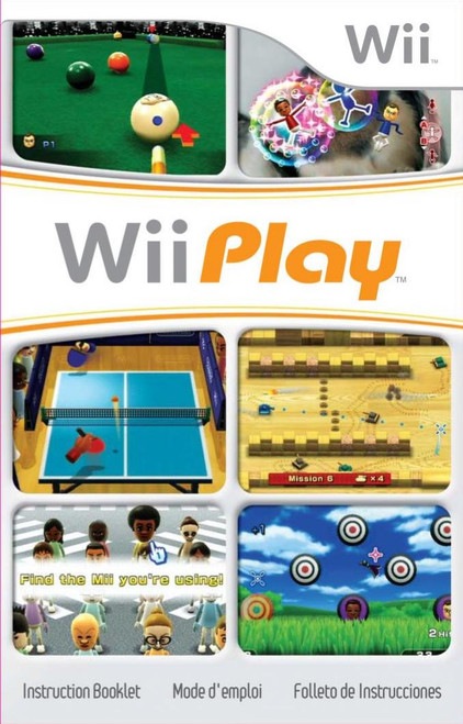 *USED* WII WII PLAY (MANUAL ONY) (#470959061498)