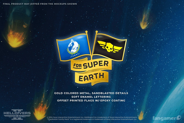 FOR SUPER EARTH PIN (#463014548546)