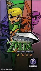*USED* GC LEGEND OF ZELDA FOUR SWORDS ADVENTURE (MANUAL ONLY) (#477085013001)