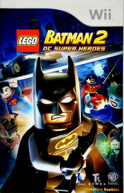 *USED* WII LEGO BATMAN 2 DC SUPER HEROES (MANUAL ONLY) (#494896119364)