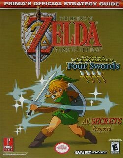 *USED* LEGEND OF ZELDA LINK TO THE PAST FOUR SWORDS PRIMA STRATEGY GUIDE (#086874541184)