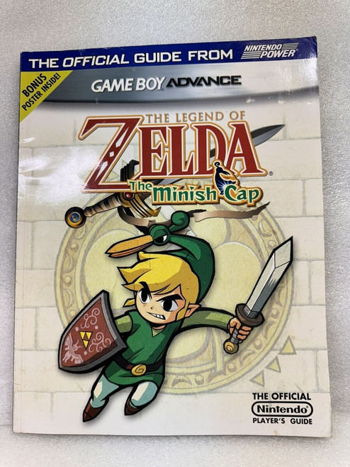 *USED* LEGEND OF ZELDA MINISH CAP NINTENDO POWER STRATEGY GUIDE (#045496693008)
