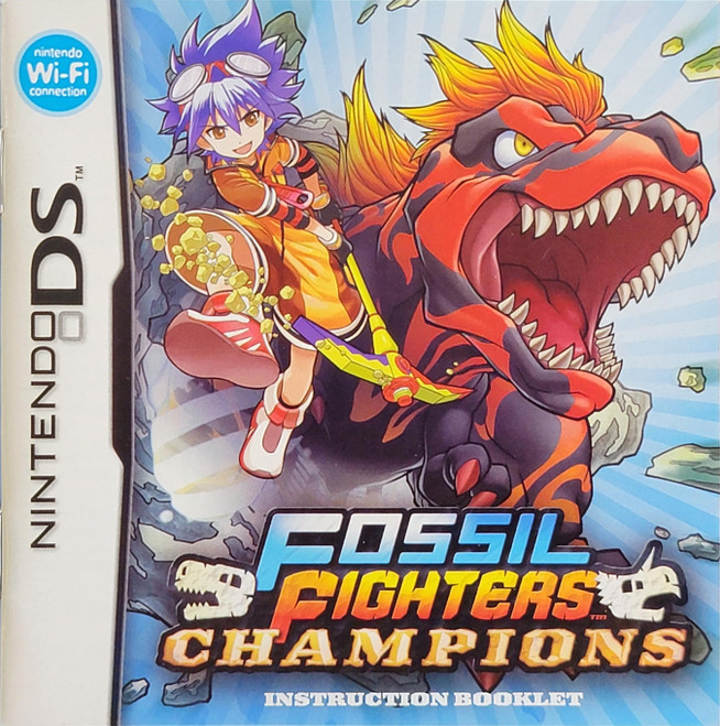 *USED* DS FOSSIL FIGHTERS CHAMPIONS (MANUAL ONLY) (#431833079466)