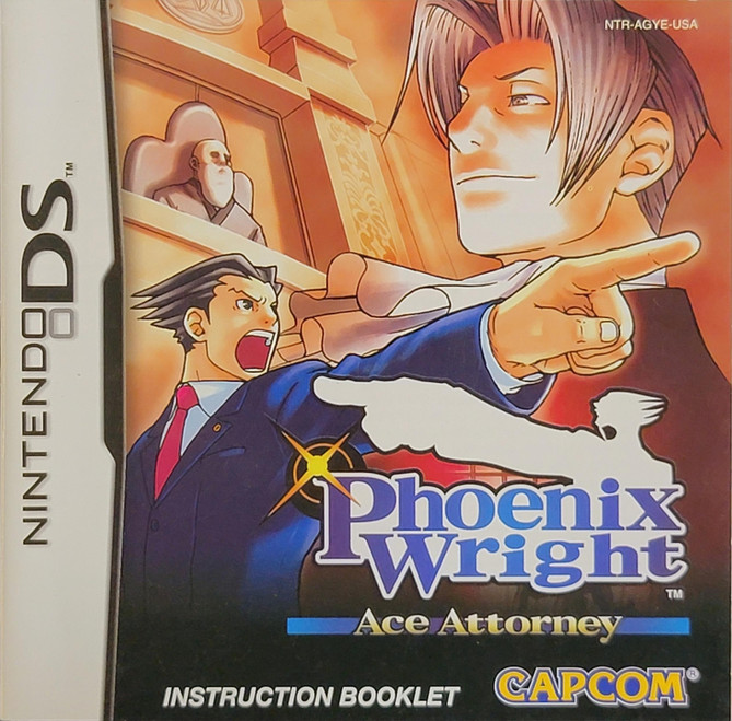 *USED* DS PHOENIX WRIGHT ACE ATTOURNEY (MANUAL ONLY) (#433650387670)