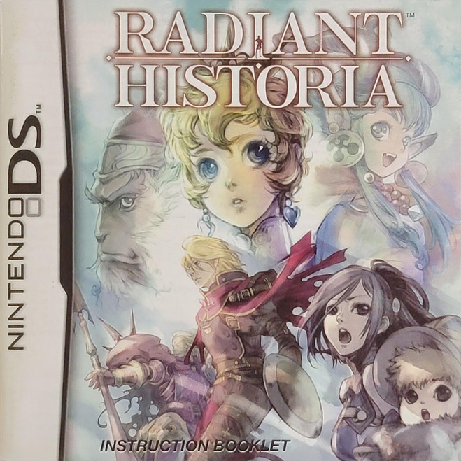 *USED* DS RADIANT HISTORY (MANUAL ONLY) (#450337849306)