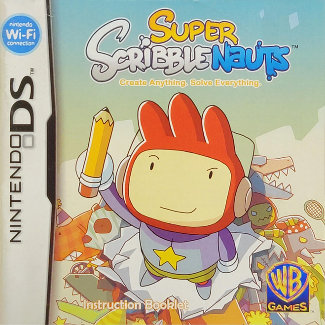 *USED* DS SUPER SCRIBBLENAUTS (MANUAL ONLY) (#461477932308)