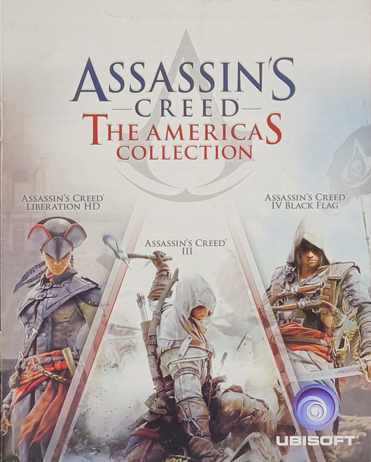 *USED* PS3 ASSASSINS CREED THE AMERICAS COLLECTION (MANUAL ONLY) (#478362717803)