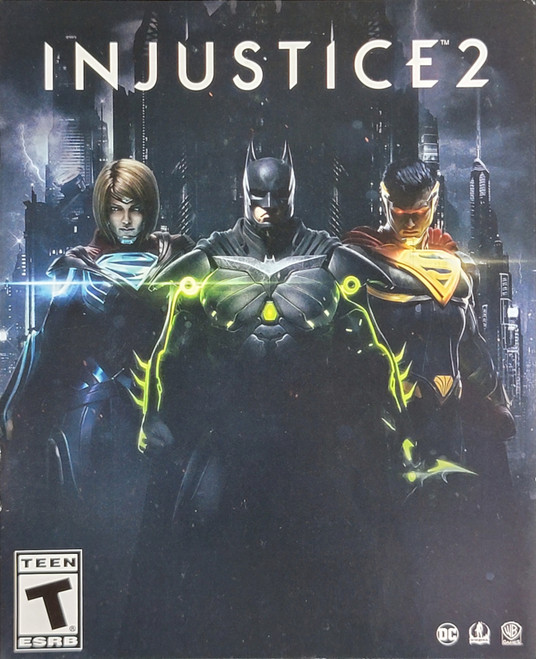 *USED* PS3 INJUSTICE 2 (MANUAL ONLY) (#423892936118)