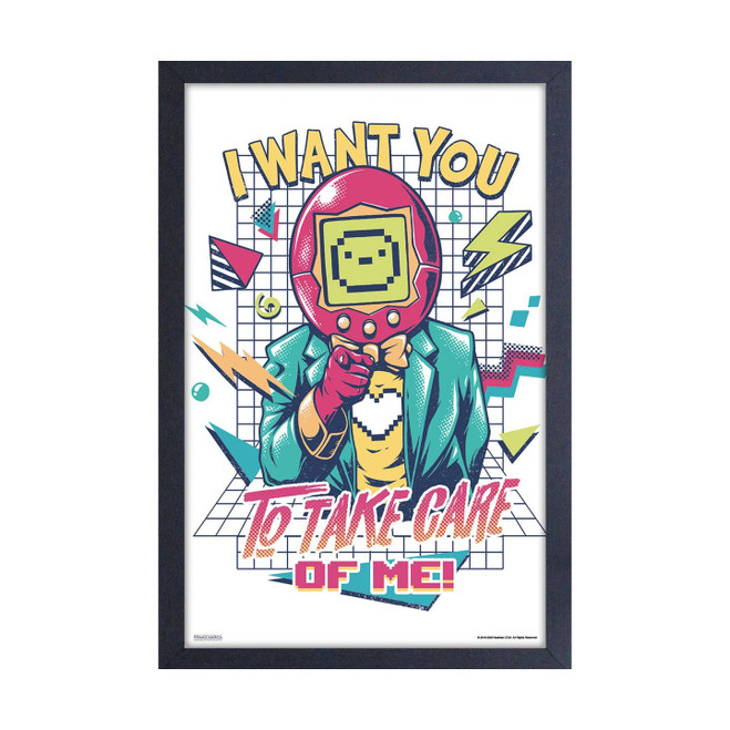 SAMAGOTCHI 11X17 GEL COATED FRAMED PRINT (#472472786520)
