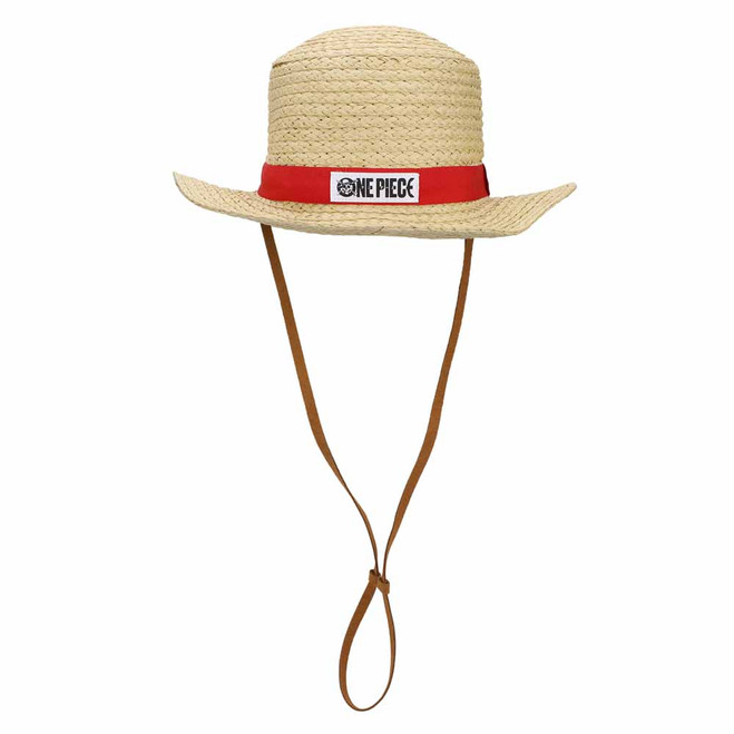ONE PIECE LUFFY COSPLAY STRAW BUCKET HAT (#197394543357)