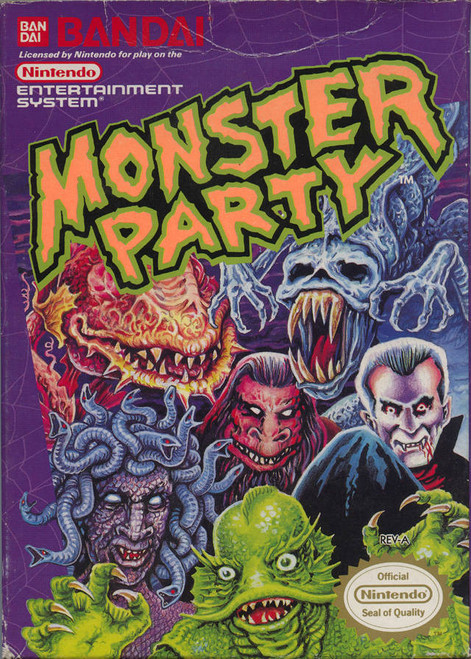 *USED* MONSTER PARTY (DAMAGED LABEL) (#483399968333)