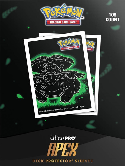 POKEMON TCG ULTRA PRO APEX DECK PROTECTOR SLEEVES VENUSAUR (#074427166557)