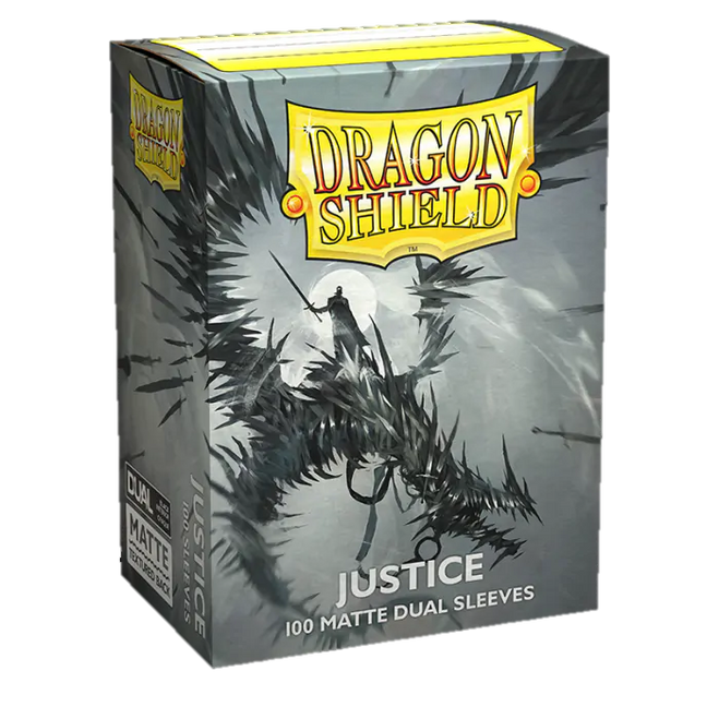 DRAGON SHIELD DUAL MATTE DECK SLEEVES JUSTICE (#5706569150617)