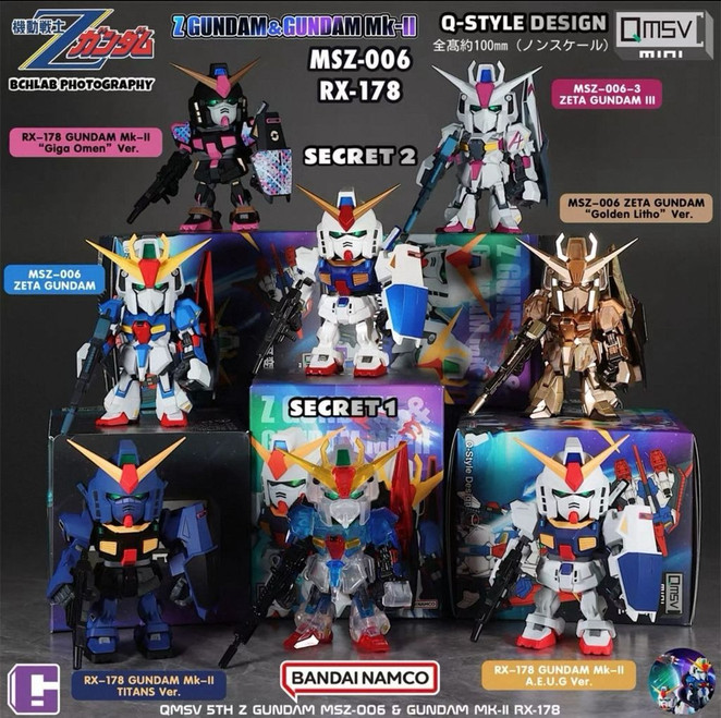 MINI Z GUNDAM & GUNDAM MK-II BLIND BOX (#433391628926)