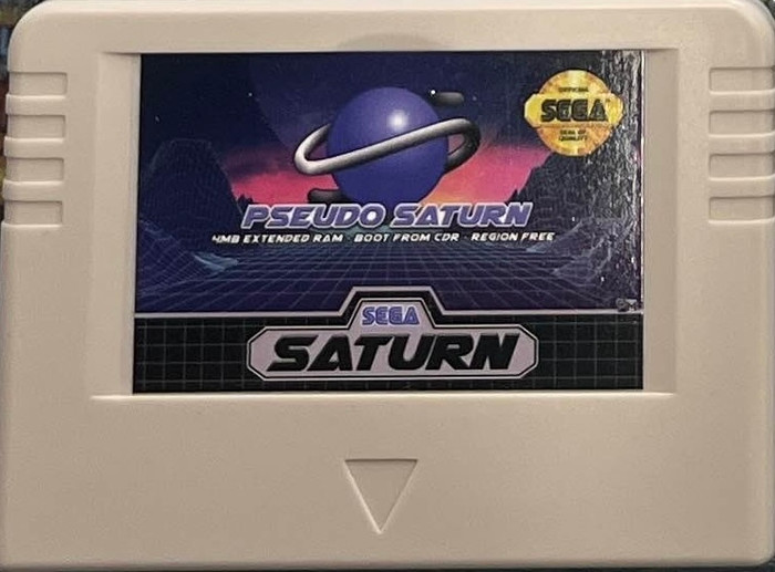 *USED* SEGA SATURN PSEUDO SATURN RAM & REGION FREE CART  (#485522361684)