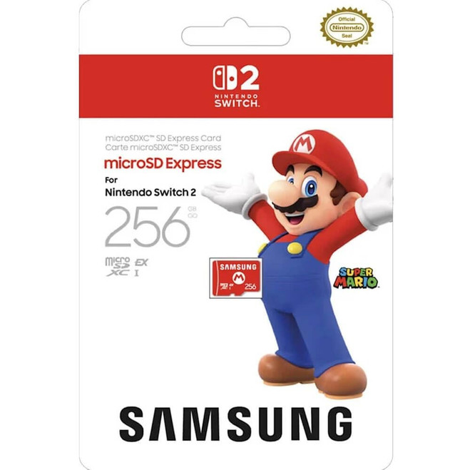 SWITCH 2 SAMSUNG 256GB MICRO SD EXPRESS CARD (#00198957108983)