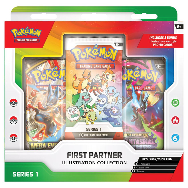 POKEMON TCG FIRST PARTNER ILLUSTRATION COLLECTION SERIES 1 (#0196214150522)