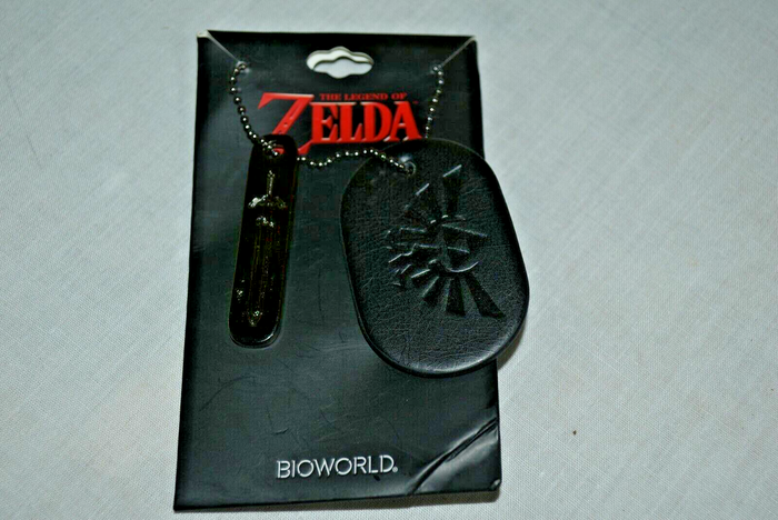 *USED* LEGEND OF ZELDA HRULE SYMBOL DOGTAG (#402552671699)