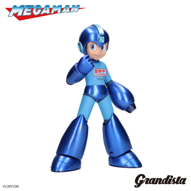 MEGA MAN GRANDISTA METALLIC FIGURE (#4573102712028)