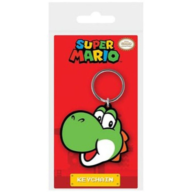 SUPER MARIO YOSHI SOFT PVC KEYCHAIN (#638211687651)