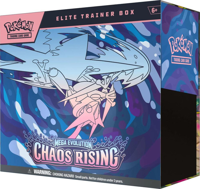 POKEMON TCG MEGA EVOLUTION CHAOS RISING ELITE TRAINER BOX (#196214154117)