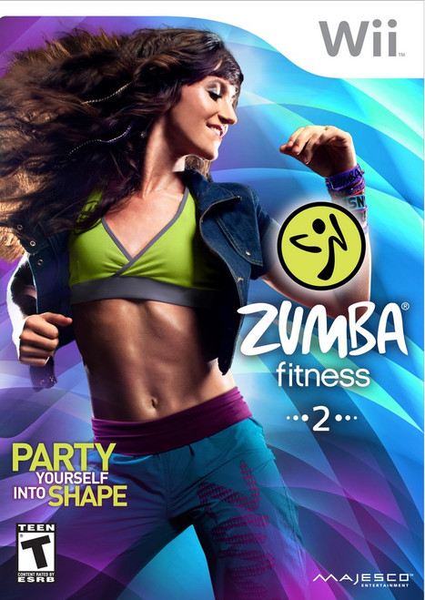 *USED* ZUMBA FITNESS 2 W/ BELT (#436576924073)