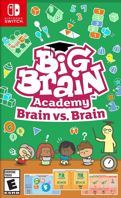 *USED* BIG BRAIN ACADEMY BRAIN VS BRAIN (#045496597672)