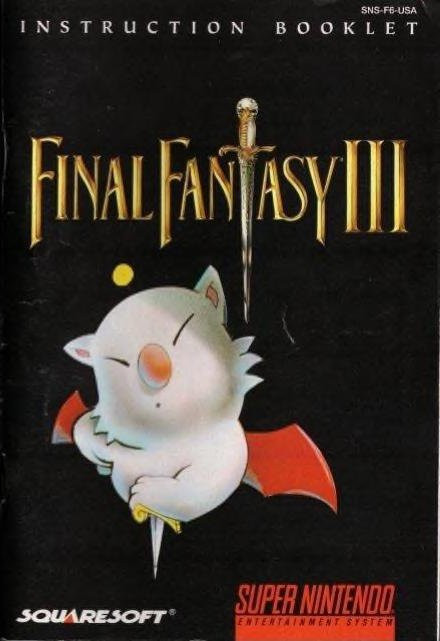 *USED* SNES FINAL FANTASY III (MANUAL ONLY) (#439153259612)