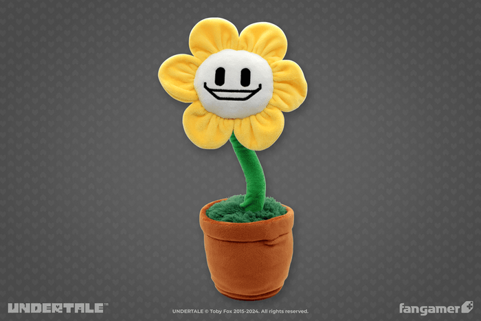 DANCING FLOWEY 14" PLUSH (#456106008455)