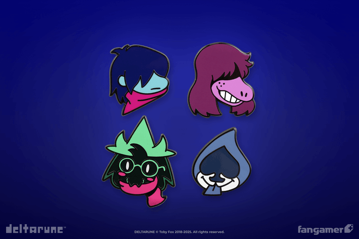 DELTARUNE CHARACTER PIN SET 1 (#477669535998)