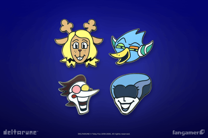 DELTARUNE CHARACTER PIN SET 3 (#421276764227)