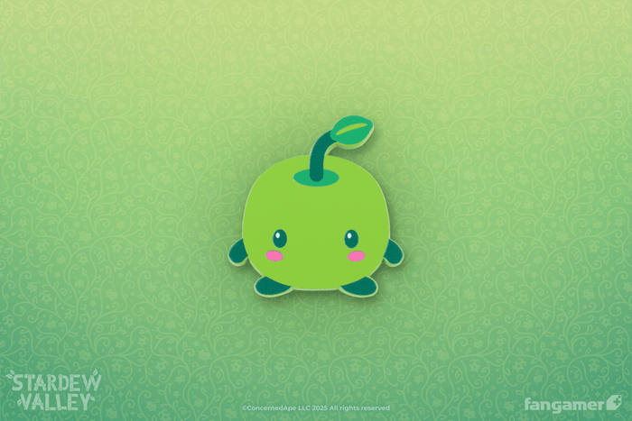 GREEN JUNIMO PIN (#477633977786)