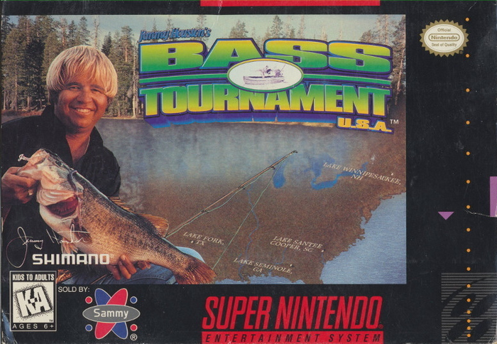 *USED* JIMMY HOUSTONS BASS TOURNAMENT USA (#039471905187)